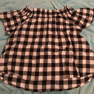 Off the shoulder shirt